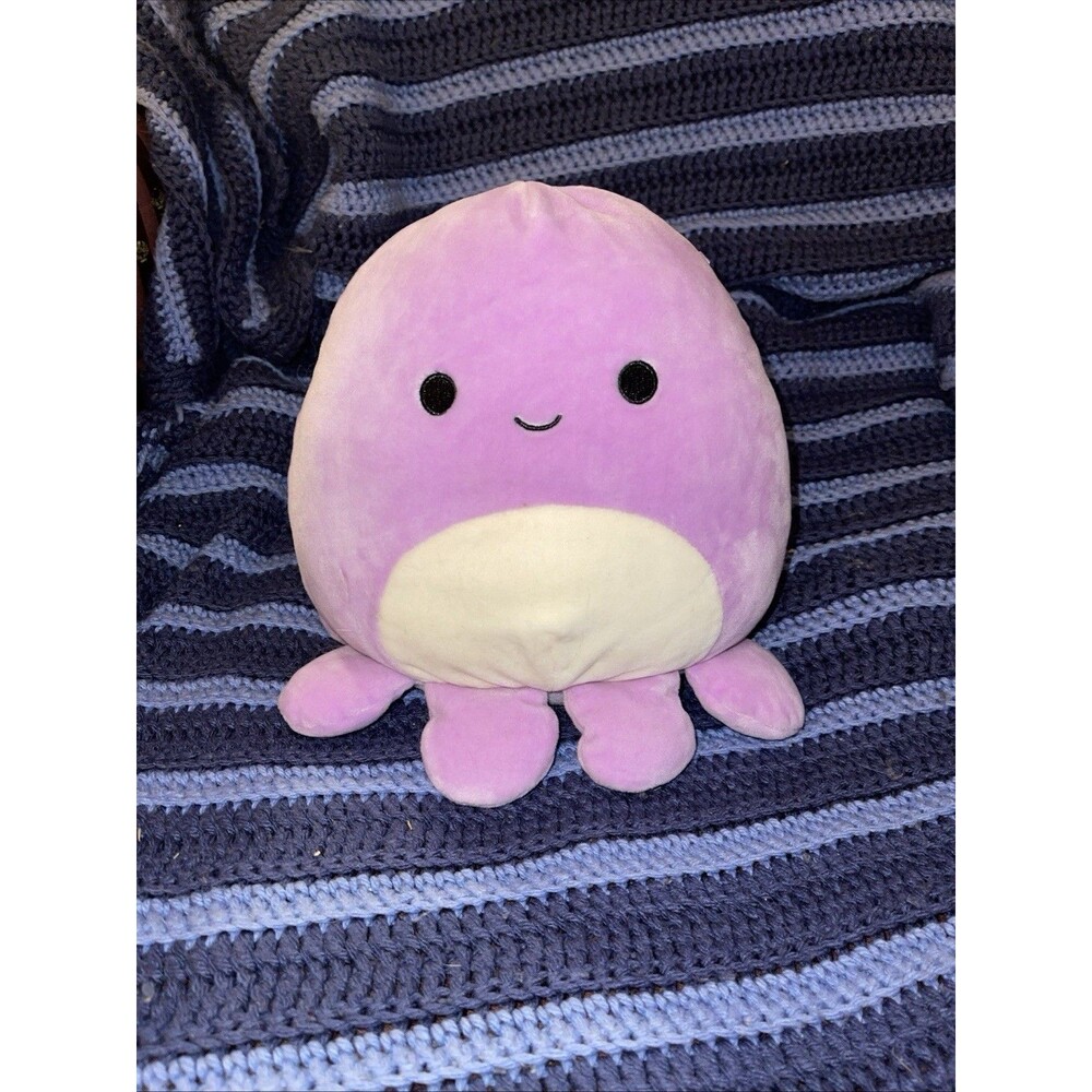 Squishmallow Kellytoy GIANT Plush Sealife Violet the Octopus 16" NWT